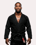 BJJ Fanatics Black Plain Gi 380 gsm