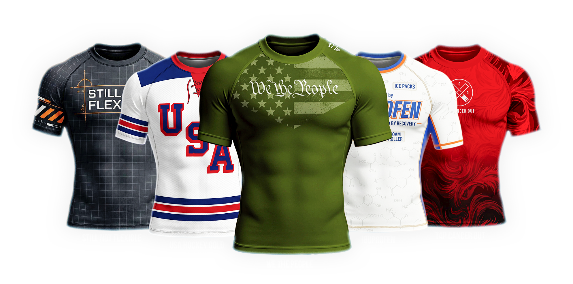 Best-selling BJJFanatics Gear rashguards